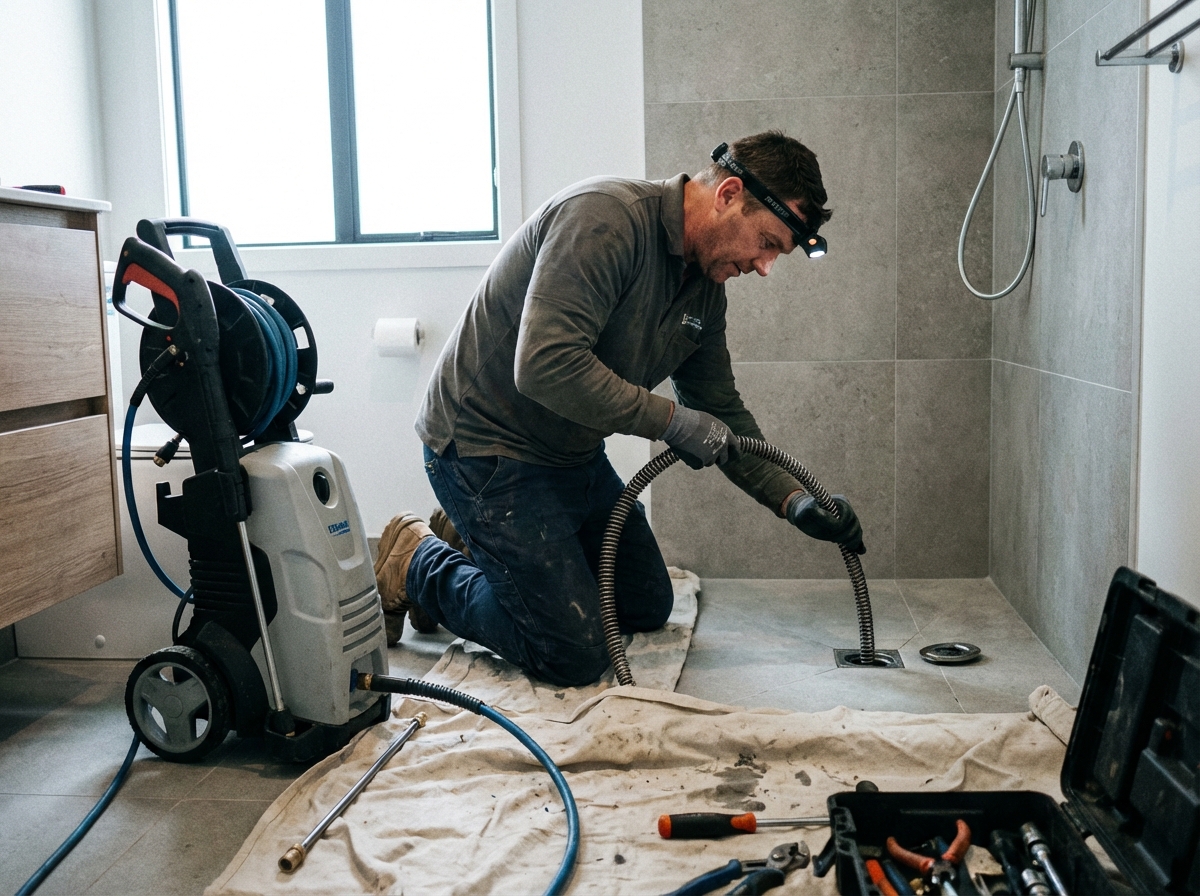 Desentupimento de canalização