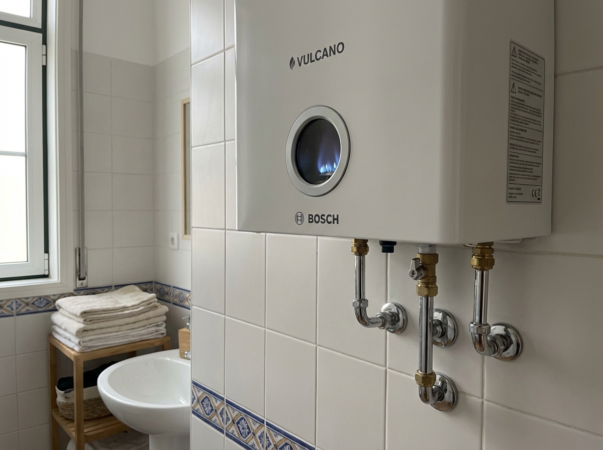 Manutenção de esquentador Junkers